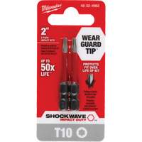 Embout de tournevis Shockwave Impact Duty, Torx, T-10, Prise 1/4" Ontario Packaging