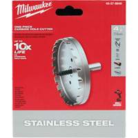 Scies-cloches au carbure monobloc, 4-1/2", Profondeur de la coupe de 3/16" Ontario Packaging