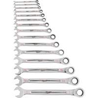 Ratcheting Wrench Set, Combination, 15 Pieces, Imperial Ontario Packaging