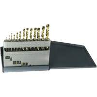 Drillco&reg; Heavy-Duty Jobber Length Drill Bit Set, 13 Pieces, Cobalt Ontario Packaging