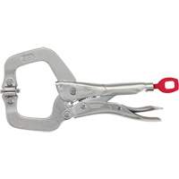 Torque Lock Locking Pliers with Swivel Jaws, 6" Length, C-Clamp Ontario Packaging