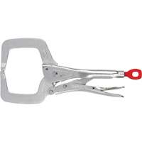 Torque Lock Locking Pliers with Regular Jaws, 11" Length, C-Clamp Ontario Packaging
