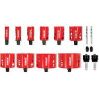 Electrician's Bi-Metal Hole Saw Set, 16 Pieces Ontario Packaging