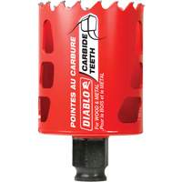 Scie cloche pour bois et m&eacute;tal, 2", Profondeur de la coupe 2-3/8", Carbure Ontario Packaging