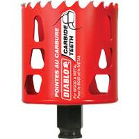 Scie cloche pour bois et m&eacute;tal, 2-5/8", Profondeur de la coupe 2-3/8", Carbure Ontario Packaging