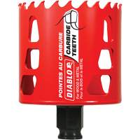 Scie cloche pour bois et m&eacute;tal, 2-3/4", Profondeur de la coupe 2-3/8", Carbure Ontario Packaging