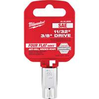 Prise SAE avec c&ocirc;t&eacute;s Four Flats, 11/32", Prise 3/8", 6 pans Ontario Packaging