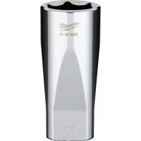 Douille m&eacute;trique avec c&ocirc;t&eacute;s Four Flats, 20 mm, Prise 3/8", 6 pans, Profond Ontario Packaging