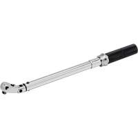 Micrometer Torque Wrench, Click, 3/8" Square Drive, 10.17 - 105.1 N.m/5 - 75 ft-lbs. Ontario Packaging