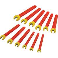 Insulated Metric Open End Wrench Set, 1000 V, 12 Pcs Ontario Packaging