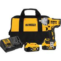 Max* Tool Connect Brushless Mid-Range Impact Wrench with Detent Pin Anvil Kit, 20 V, 1/2" Socket Ontario Packaging