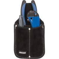 Utility Pouch, Knife Holder, Leather, 3 Pockets Ontario Packaging