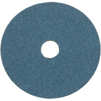 Resin Fibre Sanding Disc, 7" Dia., Z24 Grit, Zirconia Alumina UAV978 | Ontario Packaging