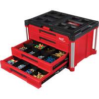 PackOut™ 4-Drawer Tool Box, 22-1/5" W x 14-3/10" H, Red UAW031 | Ontario Packaging