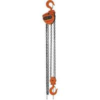 KCH Series Chain Hoists, 10' Lift, 6600 lbs. (3 tons) Capacity, Alloy Steel Chain UAW089 | Ontario Packaging