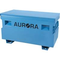 Jobsite Tool Box, 48" x 24" x 27-3/5", Steel, Blue Ontario Packaging