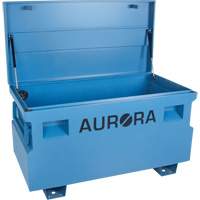 Jobsite Tool Box, 48" x 24" x 27-3/5", Steel, Blue Ontario Packaging