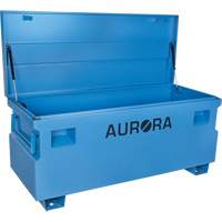 Jobsite Tool Box, 60" x 24" x 27-1/2", Steel, Blue Ontario Packaging