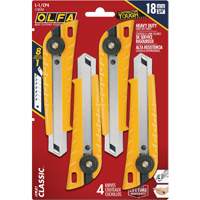MXP-L Ratchet Knife with Die-Cast  Handle, 18 mm UAW873 | Ontario Packaging