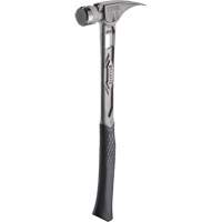 TIBONE Milled Titanium Framing Hammer, 15 oz., Solid Steel Handle, 17-17/50" L Ontario Packaging
