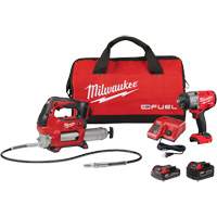 M18 Fuel™ HTIW with Friction Ring & Grease Gun Combo Kit, Lithium-Ion, 18 V UAX418 | Ontario Packaging