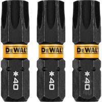3-Piece FLEXTORQ&reg; Impact Screwdriving Bits, Torx, T-40, 1/4" Drive Ontario Packaging