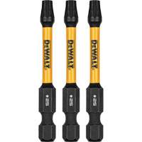 3-Piece FLEXTORQ&reg; Impact Screwdriving Bits, Torx, T-25, 1/4" Drive Ontario Packaging