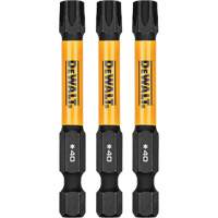3-Piece FLEXTORQ&reg; Impact Screwdriving Bits, Torx, T-40, 1/4" Drive Ontario Packaging