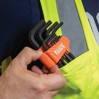L-Style Long Ball-End Hex Key Set, 10 Pcs., Metric Ontario Packaging