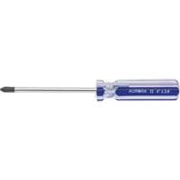 Blue Transparent Striped Philips Screwdriver, #2, Plastic Handle Ontario Packaging