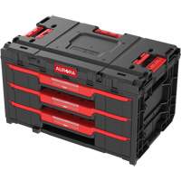 Arx&reg; 3-Drawer Toolbox, 23-1/10" x 15" x 13-2/5", Black Ontario Packaging