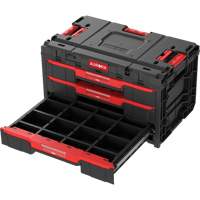 Arx&reg; 3-Drawer Toolbox, 23-1/10" x 15" x 13-2/5", Black Ontario Packaging