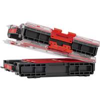 Arx Medium Organizer with Bins, 10-3/10" x 14-3/10" x 3", Black Ontario Packaging