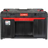 Arx&reg; Single Drawer Toolbox, 11-1/5" W x 18-3/10" D x 9-1/10" H, Black/Red Ontario Packaging