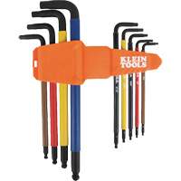Colour-Coded Extra-Long L Style Hex Key Caddy Set, 9 Pcs., Imperial Ontario Packaging