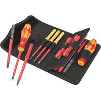 Insulated Screwdriver Set for Slotted Screws, 1000 V, 18 Pcs Ontario Packaging
