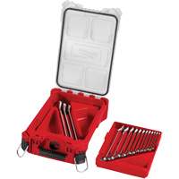 SAE Wrench Set with PackOut Compact Organizer, Combination, 15 Pieces, Imperial Ontario Packaging
