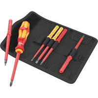 Kraftform Kompakt VDE 7 Imperial Bit-Holding Screwdriver & Blades, 1000 V, 6 Pcs Ontario Packaging