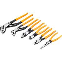 PITBULL Dipped Handle Mixed Plier Set, 6 Pieces Ontario Packaging