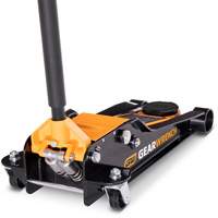 Low Profile Floor Jack, 3.5 Ton(s) Capacity, 3-3/4" Lowered, 21-3/4" Raised, Manual Hydraulic Ontario Packaging