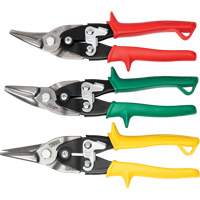 MetalMaster&reg; 3-Piece Compound Action Aviation Snip Set Ontario Packaging