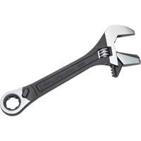 11-Piece Pass-Thru X6 Adjustable Wrench & Spline Socket Set, 13" L, 2-27/50" Max Width, Black Phosphate Ontario Packaging