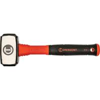 Drilling Hammer, 3 lbs., Fibreglass Handle, 4" L Ontario Packaging