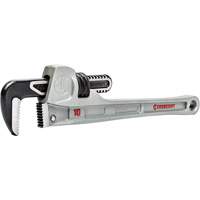 Cl&eacute; pour tuyau &agrave; m&acirc;choires &eacute;troite, Cap des m&acirc;choires 1-9/10", Longueur 10", Fini Rev&ecirc;tement en poudre, Prise Aucune Ontario Packaging