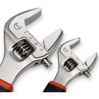 Quick-Fit-Jaw Adjustable Wrench Set, Adjustable, 2 Pieces, Imperial and Metric Ontario Packaging