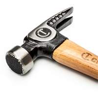 Milled-Face Framing Hammer, 22 oz., Wood Handle, 18" L Ontario Packaging