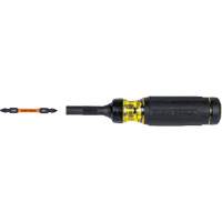 15-in-1 Ratcheting Impact-Rated Multi-Bit Torsion Zone Screwdriver, 9-1/2" L, Cushion Grip Handle Ontario Packaging