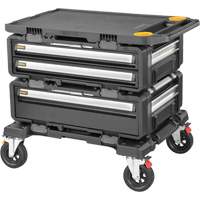 TOUGHSYSTEM&reg; 2.0 DXL 4-in-1 Modular Workstation, 34" x 25-4/5" x 30", Black/Yellow Ontario Packaging