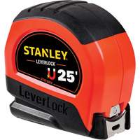 High-Visibility Magnetic LEVERLOCK&reg; Tape Measure, 25', Imperial Graduations Ontario Packaging