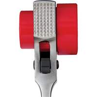 Lineman's 5-in-1 Ratcheting Wrench with Milled Strike Face, 3/4"/1"/1-1/8" Drive, Ergonomic Handle Ontario Packaging